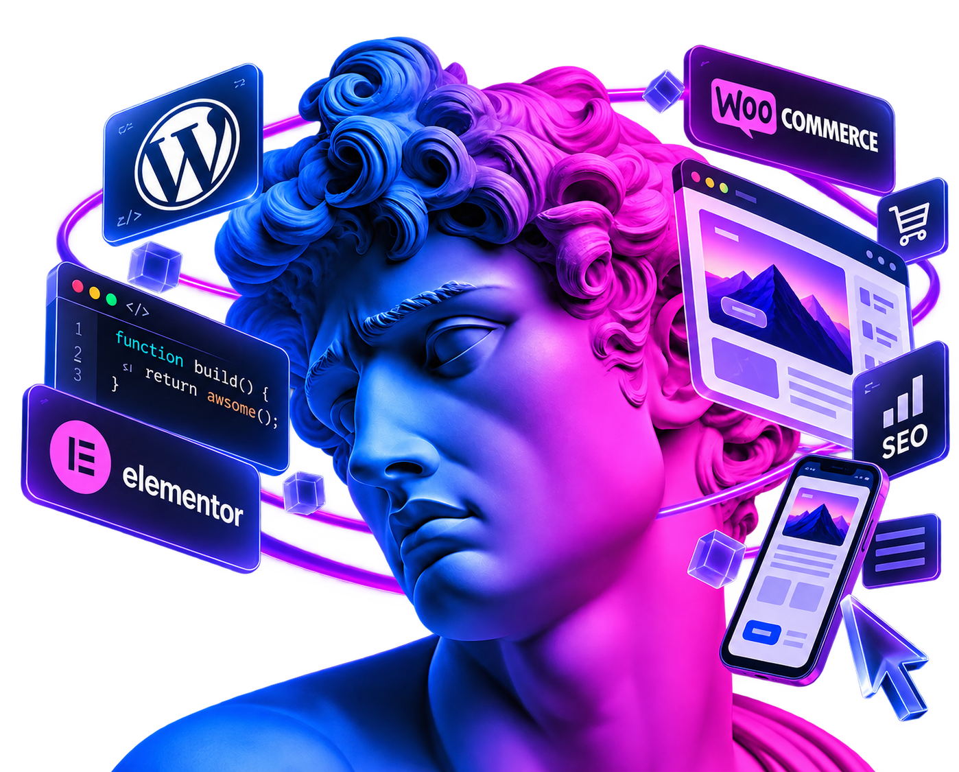 Разработка сайтов на WordPress, Elementor и WooCommerce